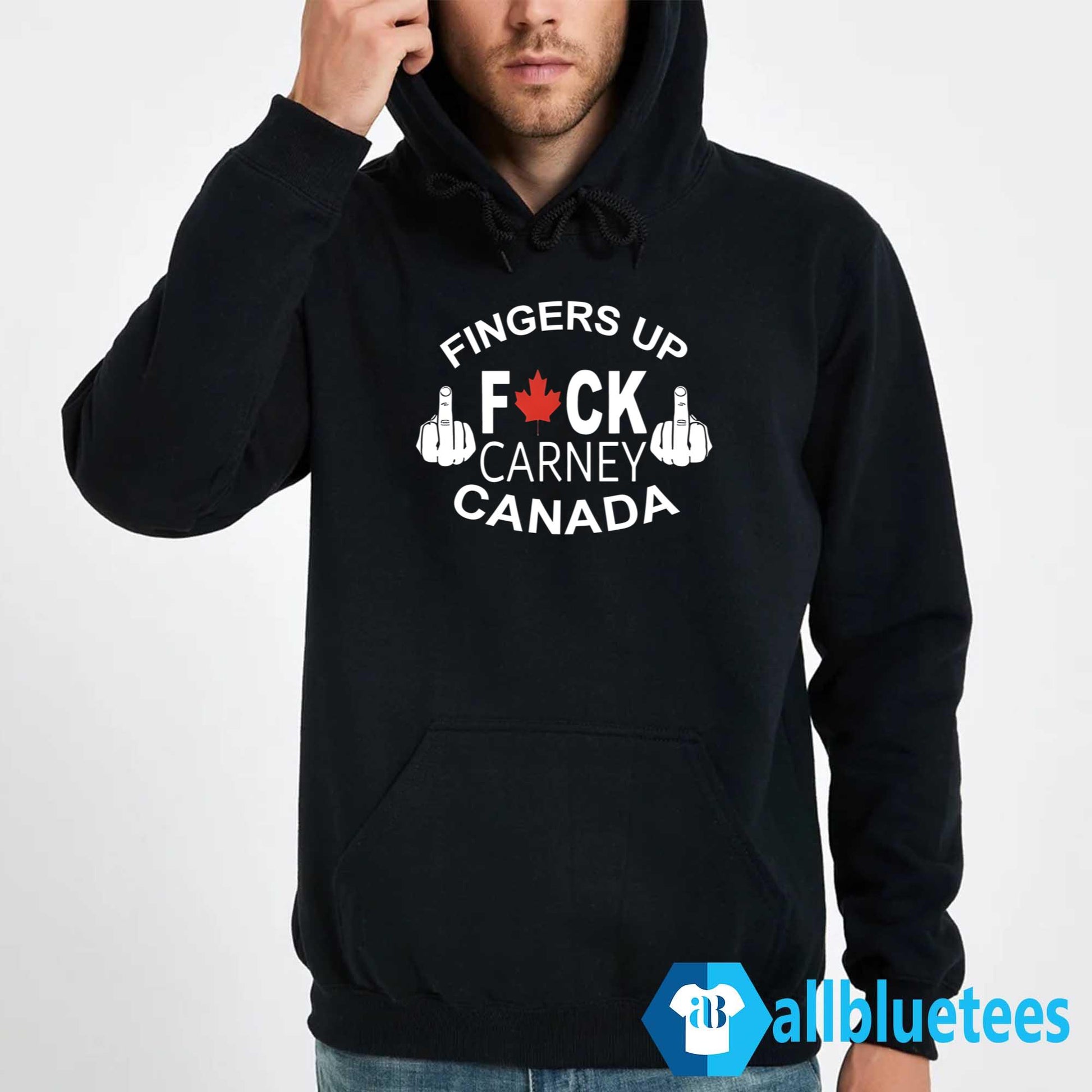 Fingers Up F-ck Carney Canada Shirt