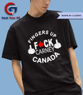 Fingers up fuck Carney Canada shirt