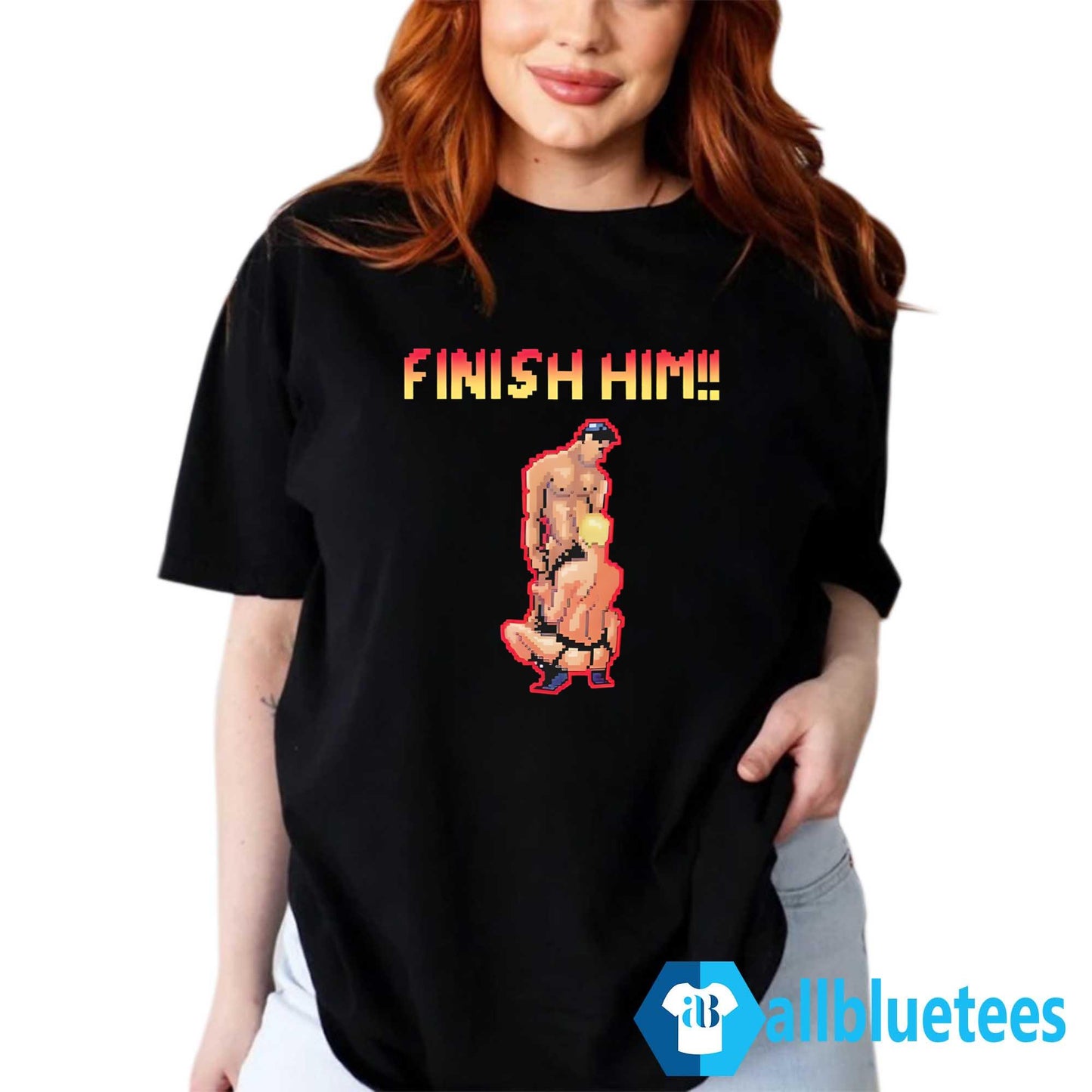 Finish Him Video Game Shirt