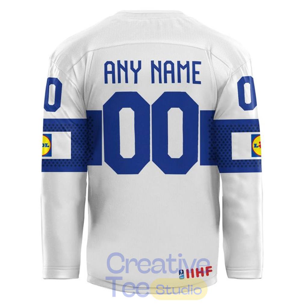 Finland 2026 IIHF World Champions Custom Hockey Jersey