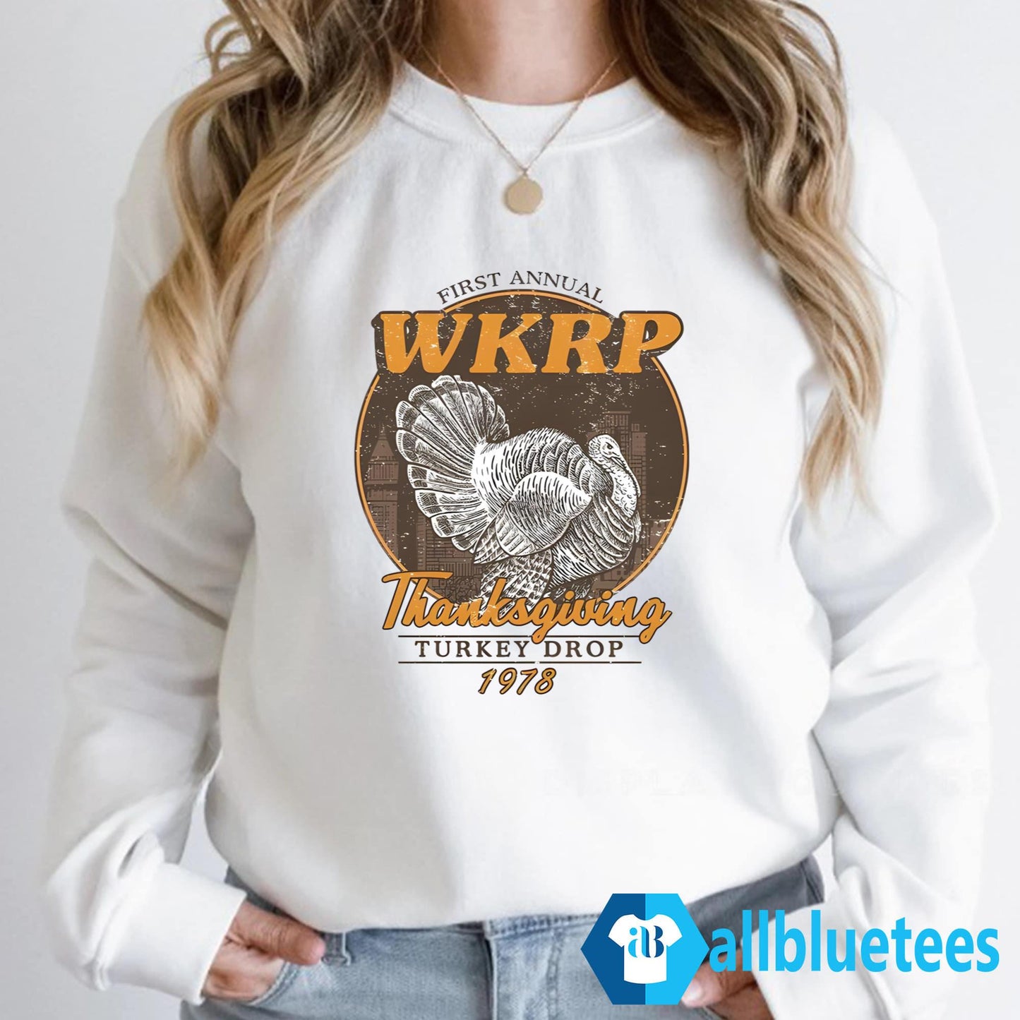 First Annual WKRP Turkey Drop Thanksgiving Shirt
