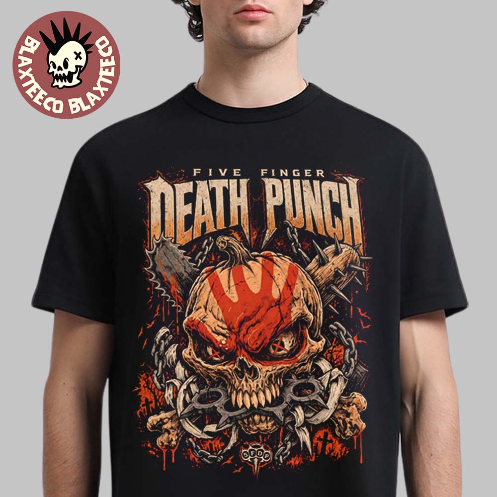 Five Finger Death Punch Halloween 2026 Knucklehead T-Shirt