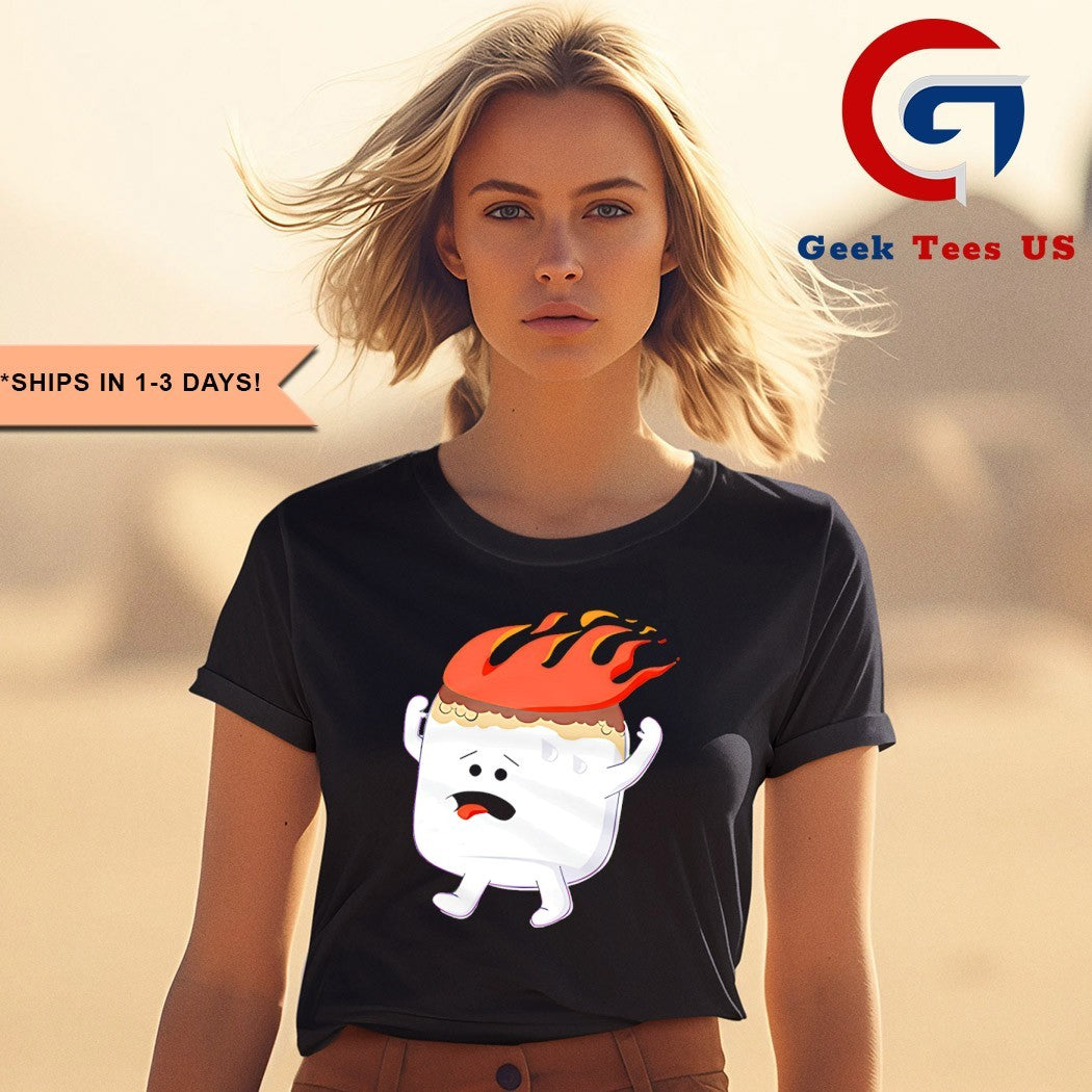 Flaming Marshmallow shirt