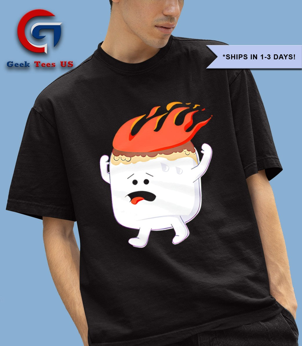 Flaming Marshmallow shirt