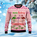 Flamingo Merry Flocking Christmas Ugly Sweater