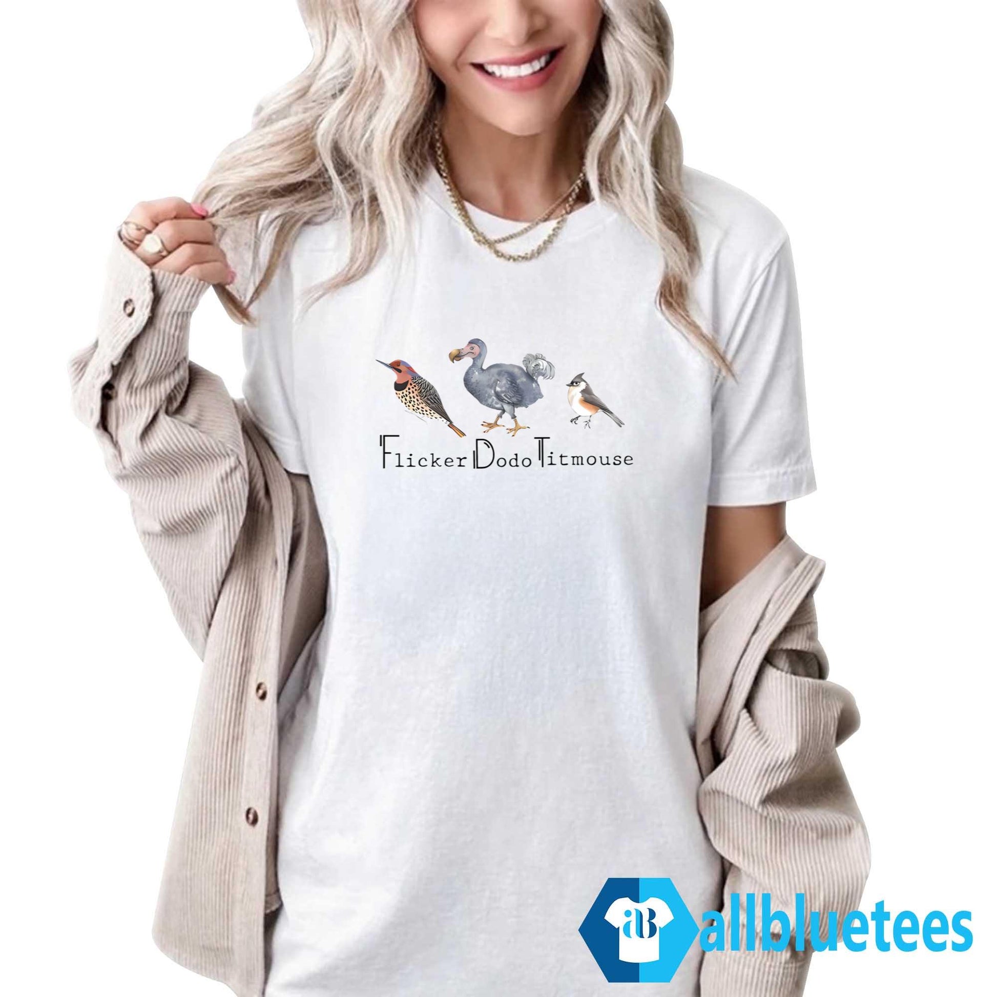 Flicker Dodo Titmouse Shirt