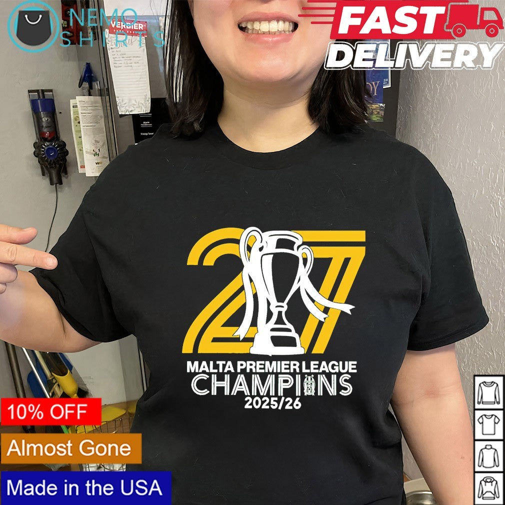 Floriana FC 2025-26 Malta Premier League Champions shirt