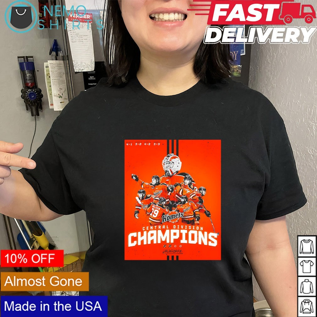Fort Wayne Komets 2026 Central Division Champions games shirt
