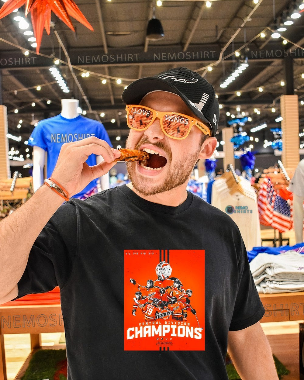 Fort Wayne Komets 2026 Central Division Champions games shirt