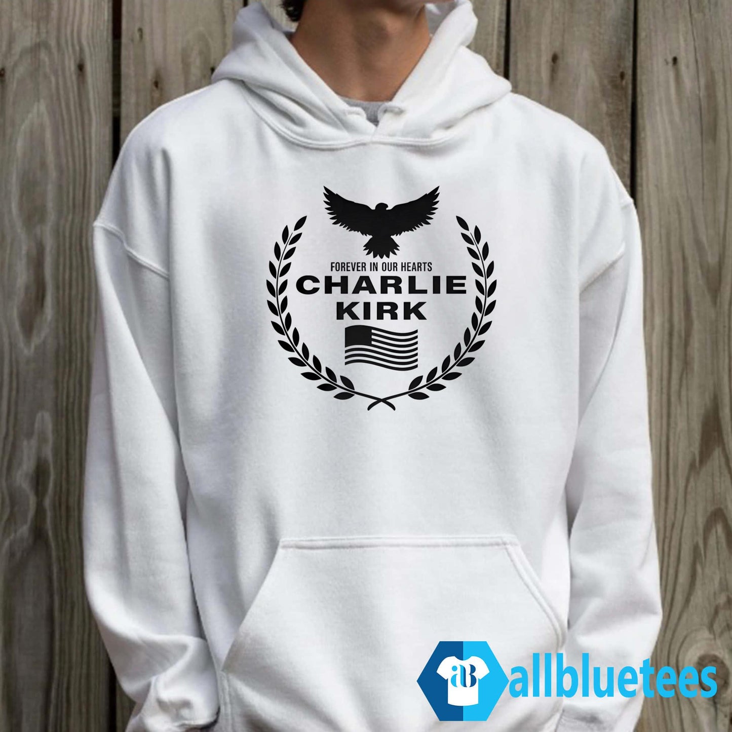 Forever In Our Hearts Charlie Kirk Shirt