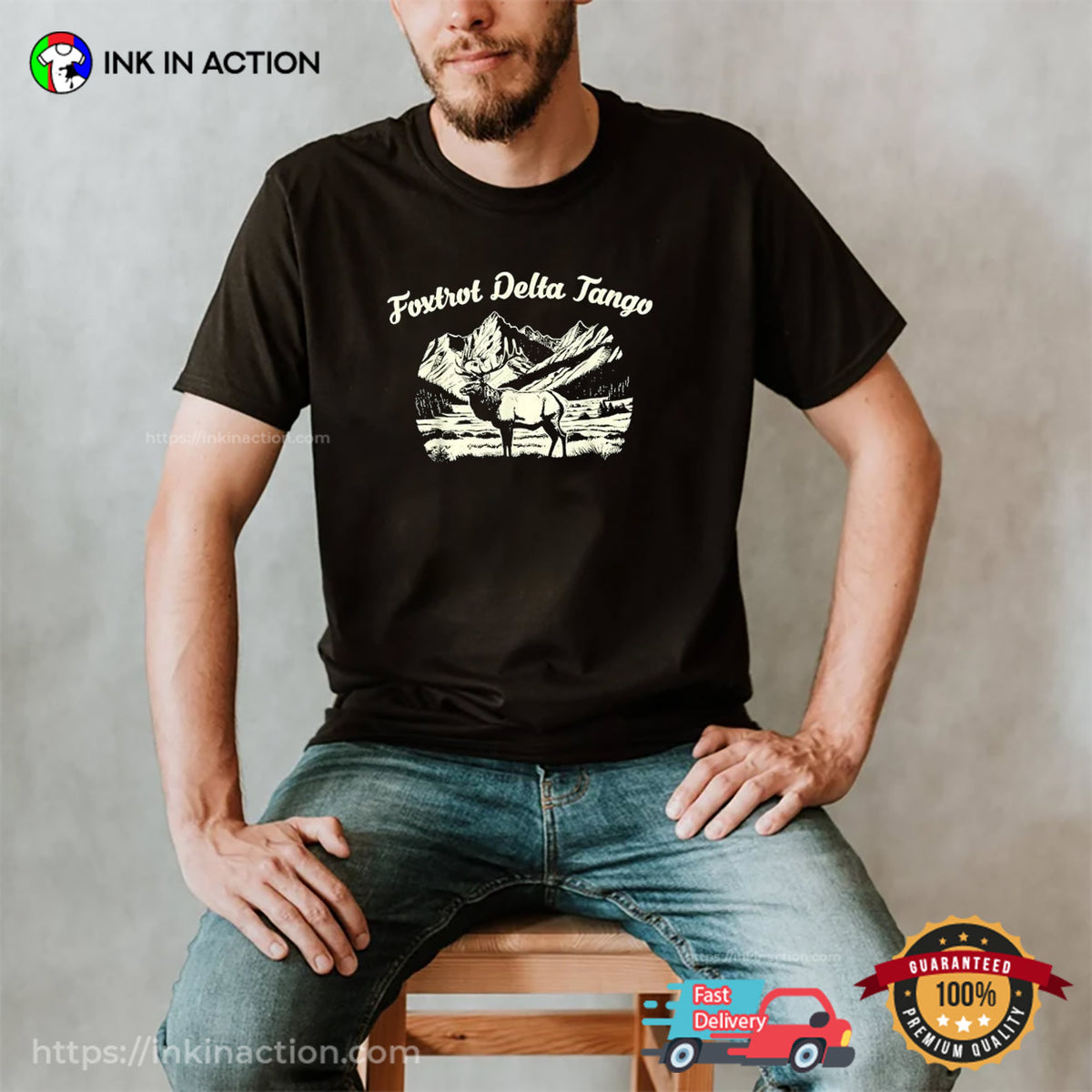 Foxtrot Deltas Tangos Deer Mountain T-shirt