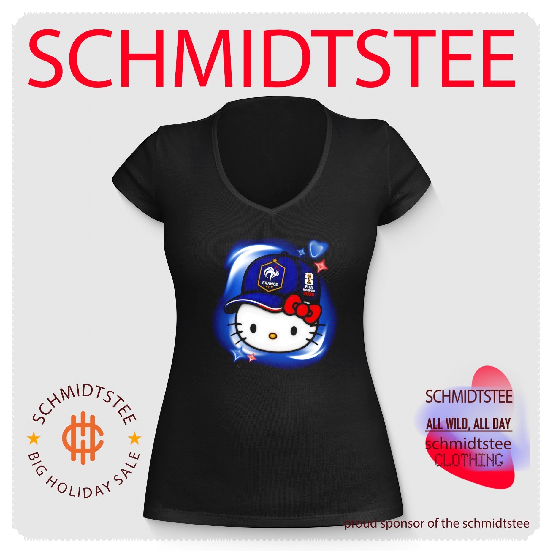 France x Hello Kirty World Cup 2026 Fifa shirt