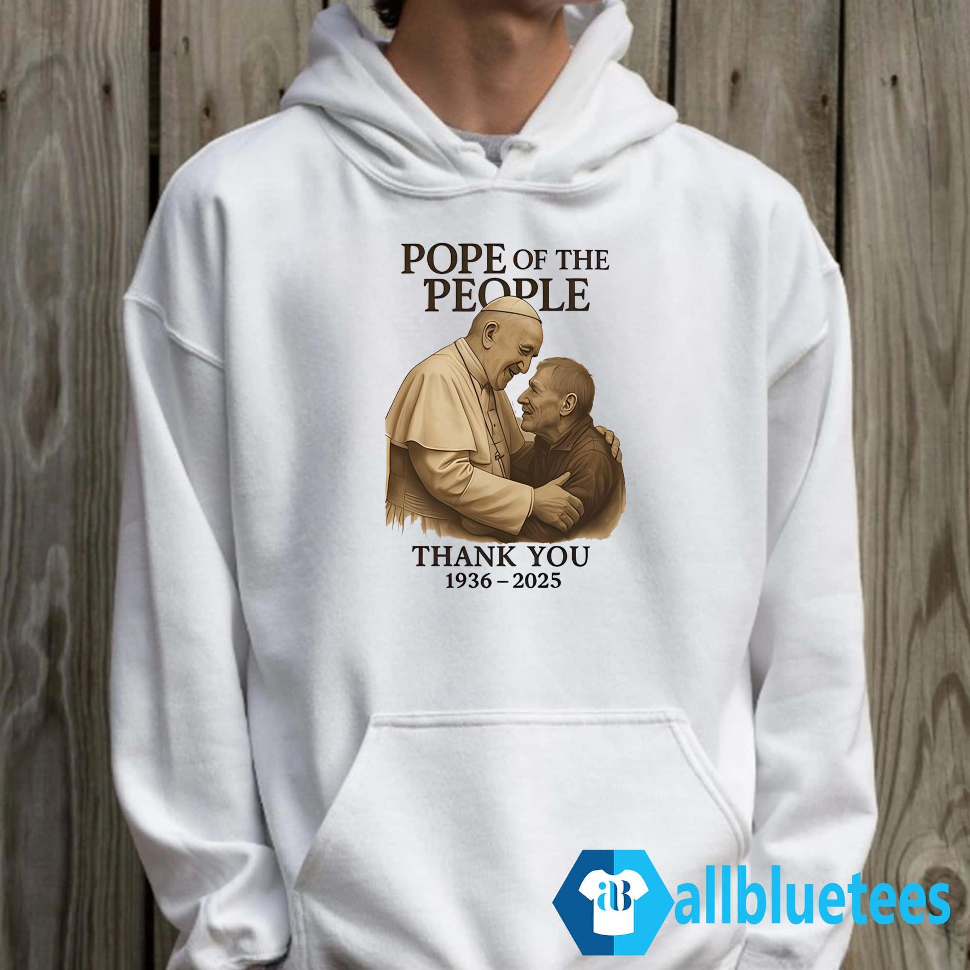 Francis Pope Of The People Thank You 1936-2025 Shirt