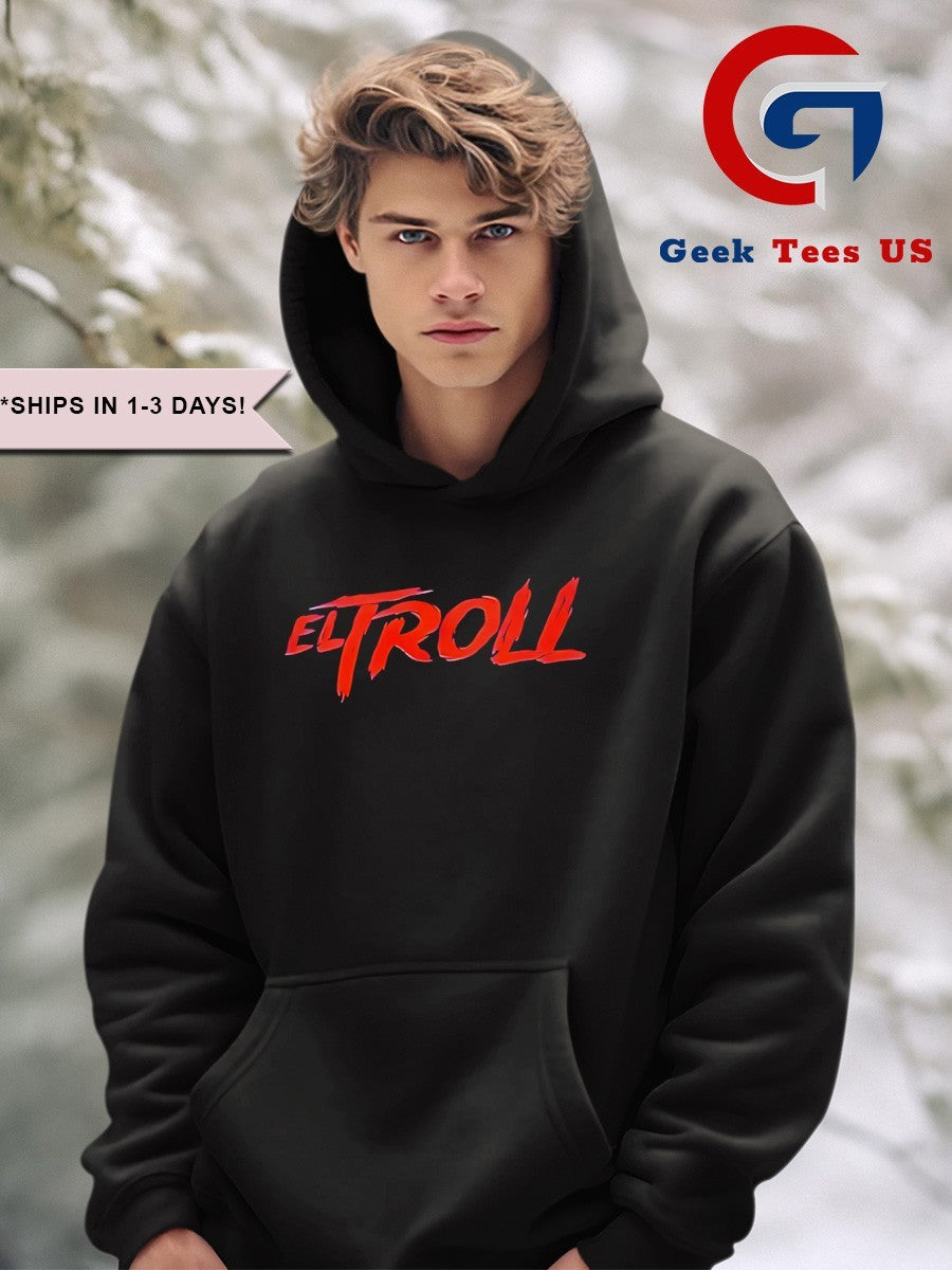 Francisco Alvarez wearing Eltroll shirt