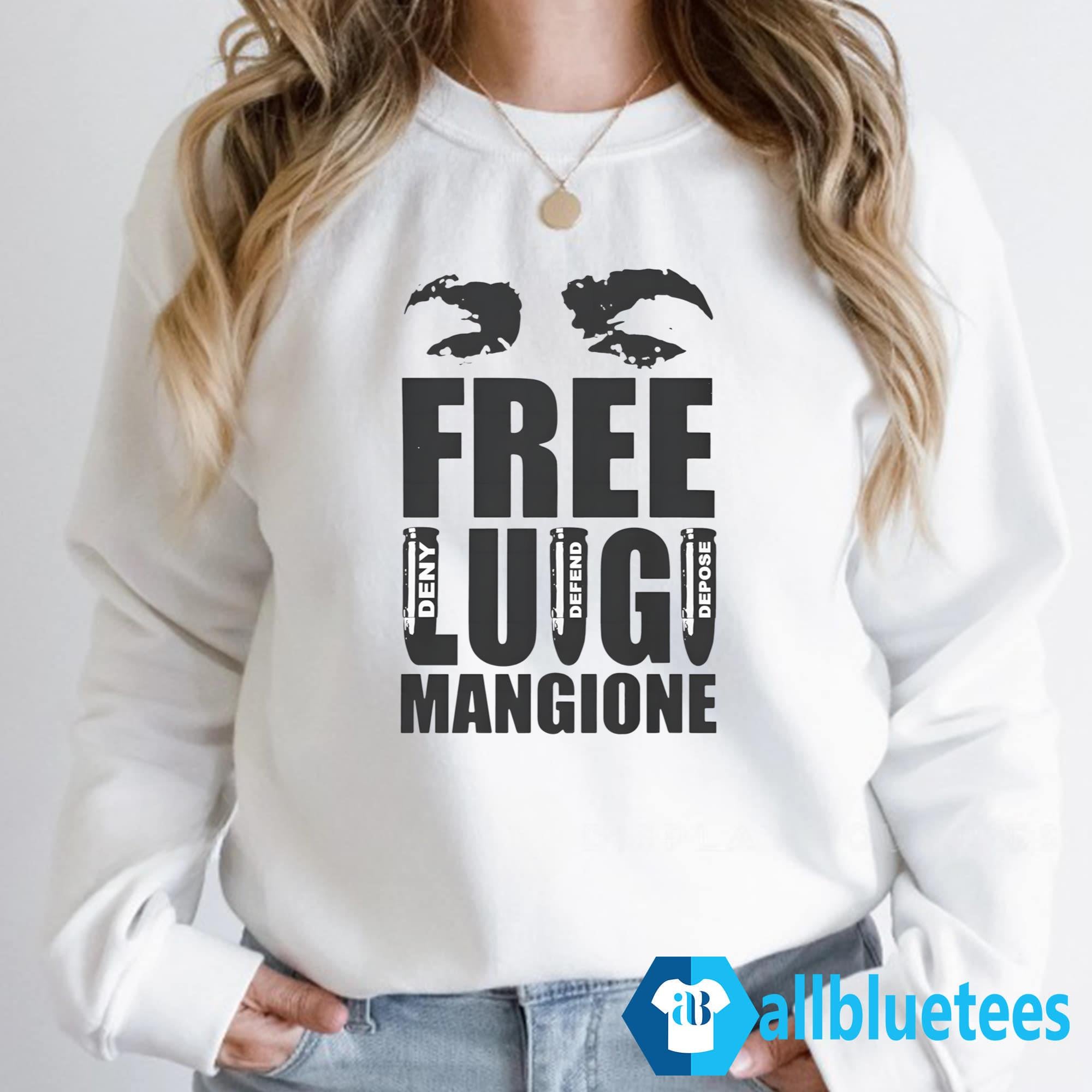 Free Luigi Mangione Deny Defend Depose Shirt