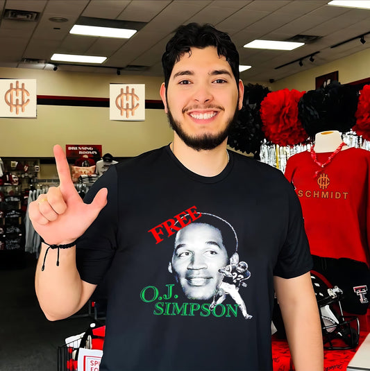 Free OJ Simpson USC Trojans shirt