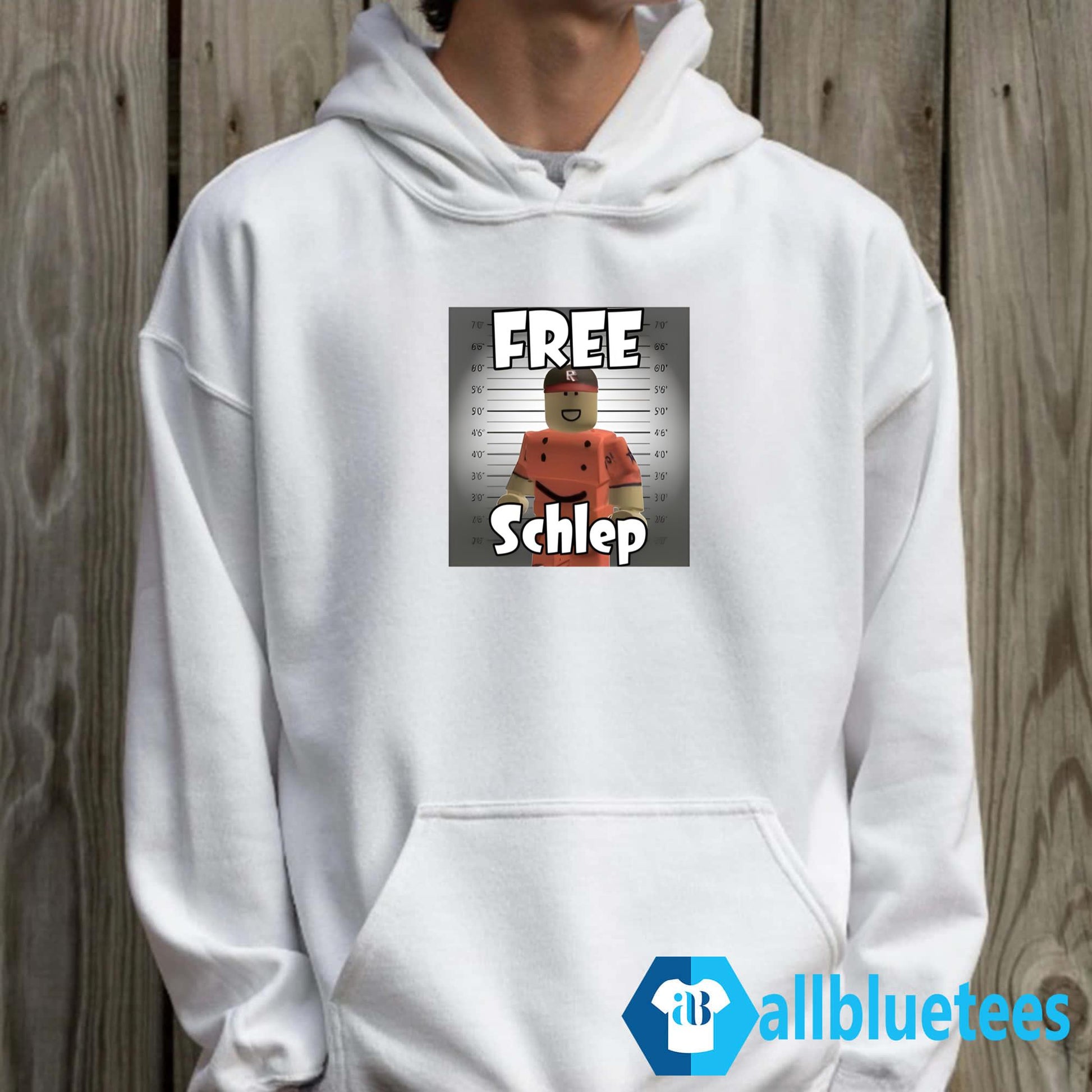 Free Schlep Mugshot Shirt