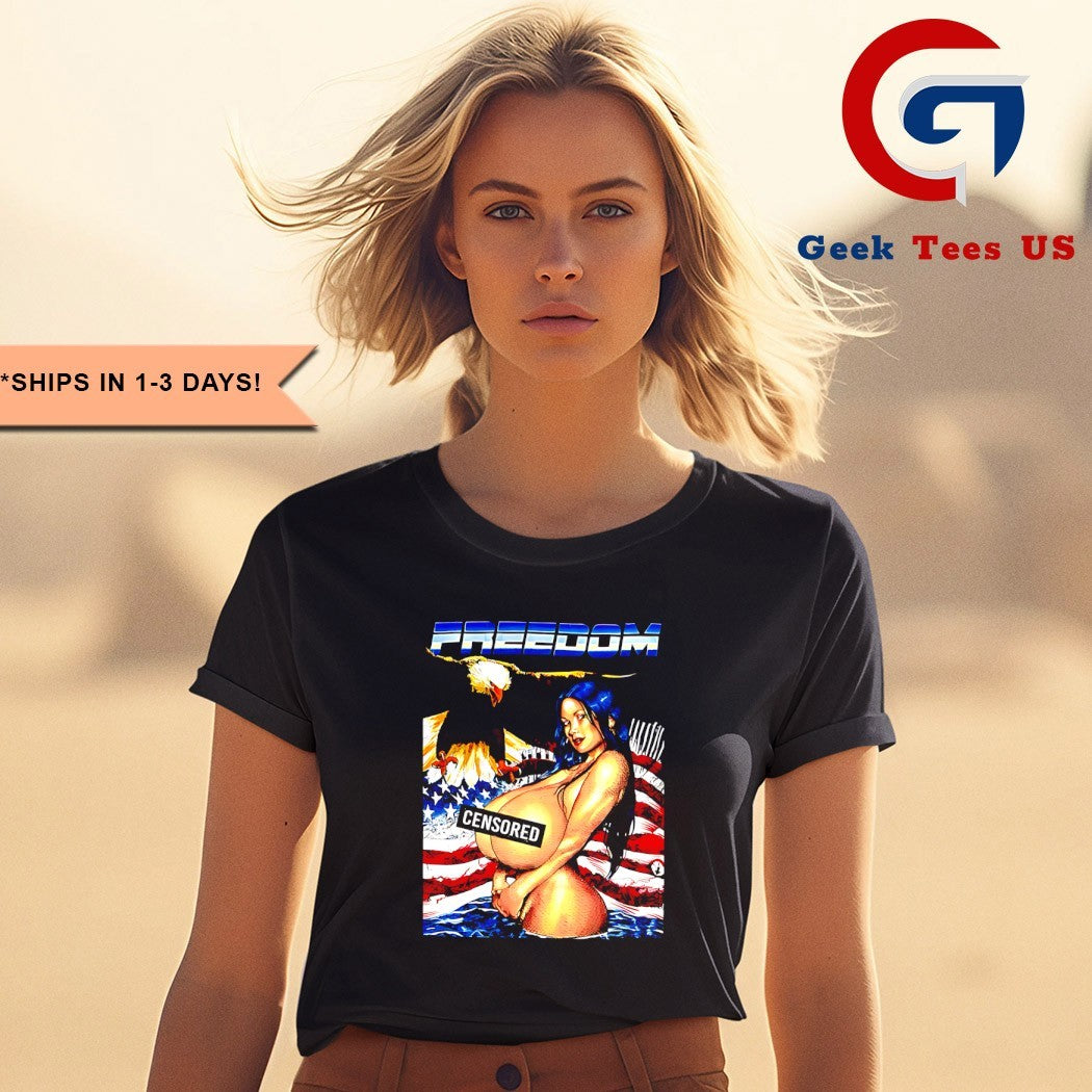 Freedom Censored USA shirt