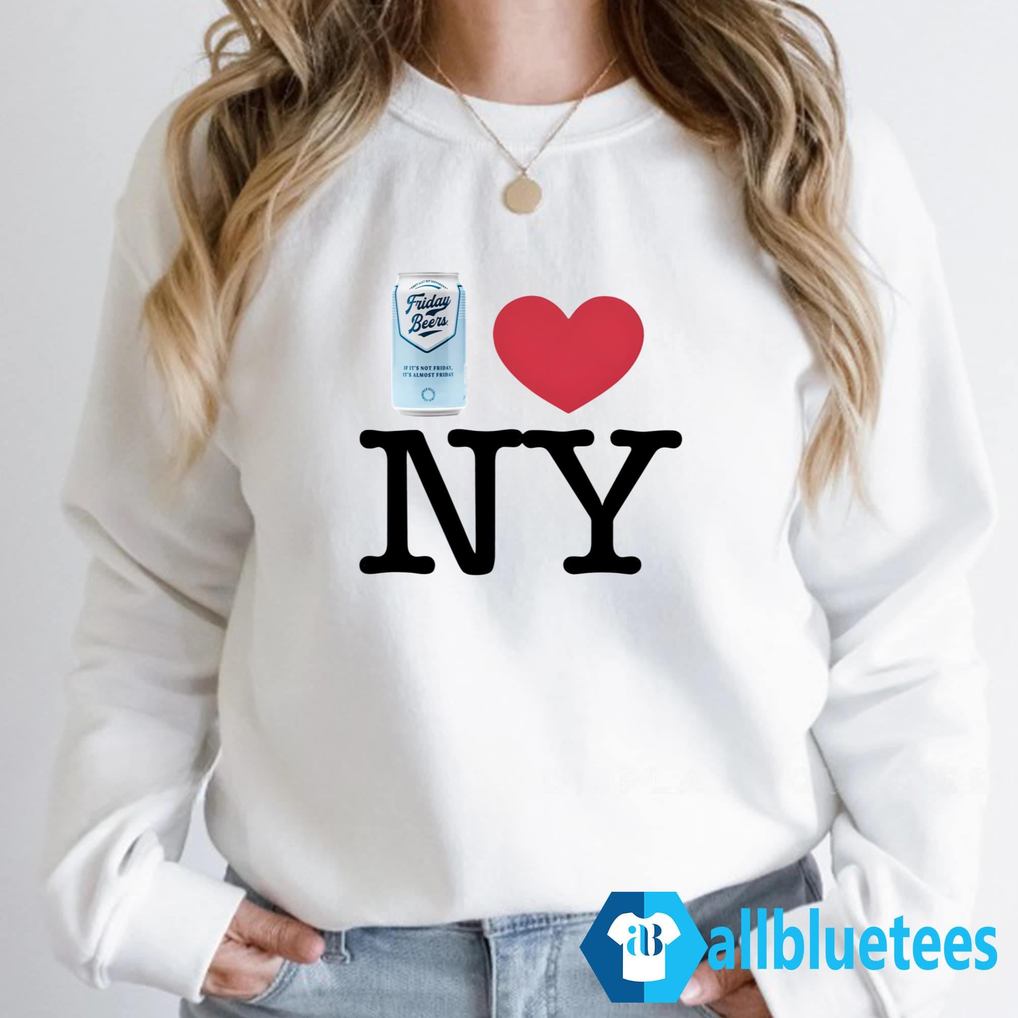 Friday Beers Love New York Shirt