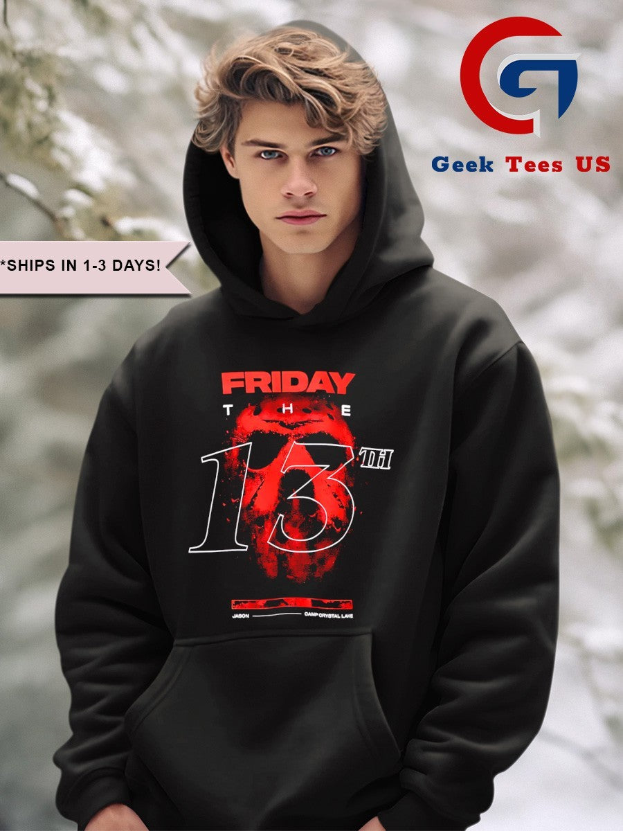 Friday the 13th Jason Voorhees tonal mask Halloween shirt