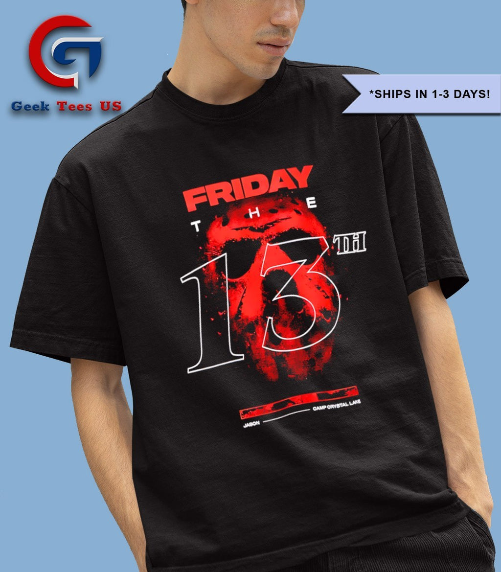 Friday the 13th Jason Voorhees tonal mask Halloween shirt