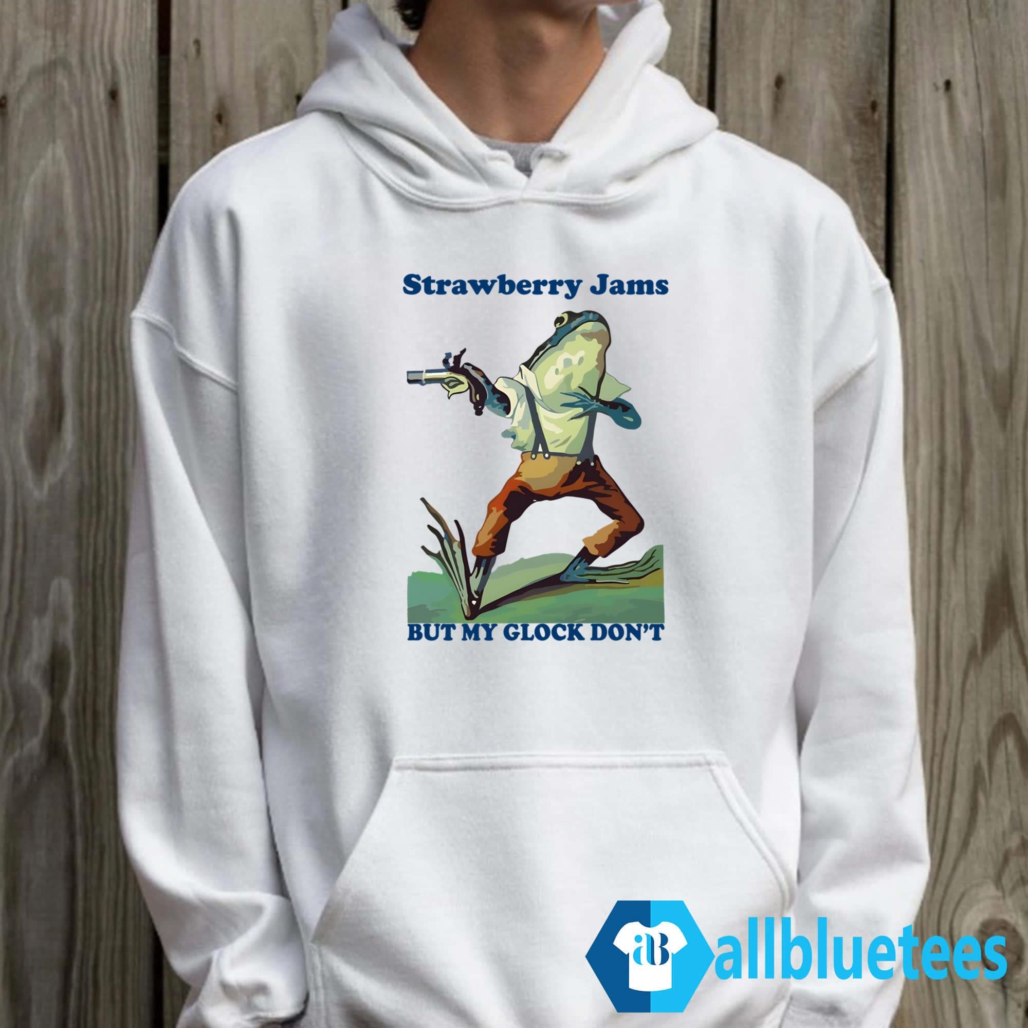 Frog Strawberry Jams But My Glock Don’t Shirt