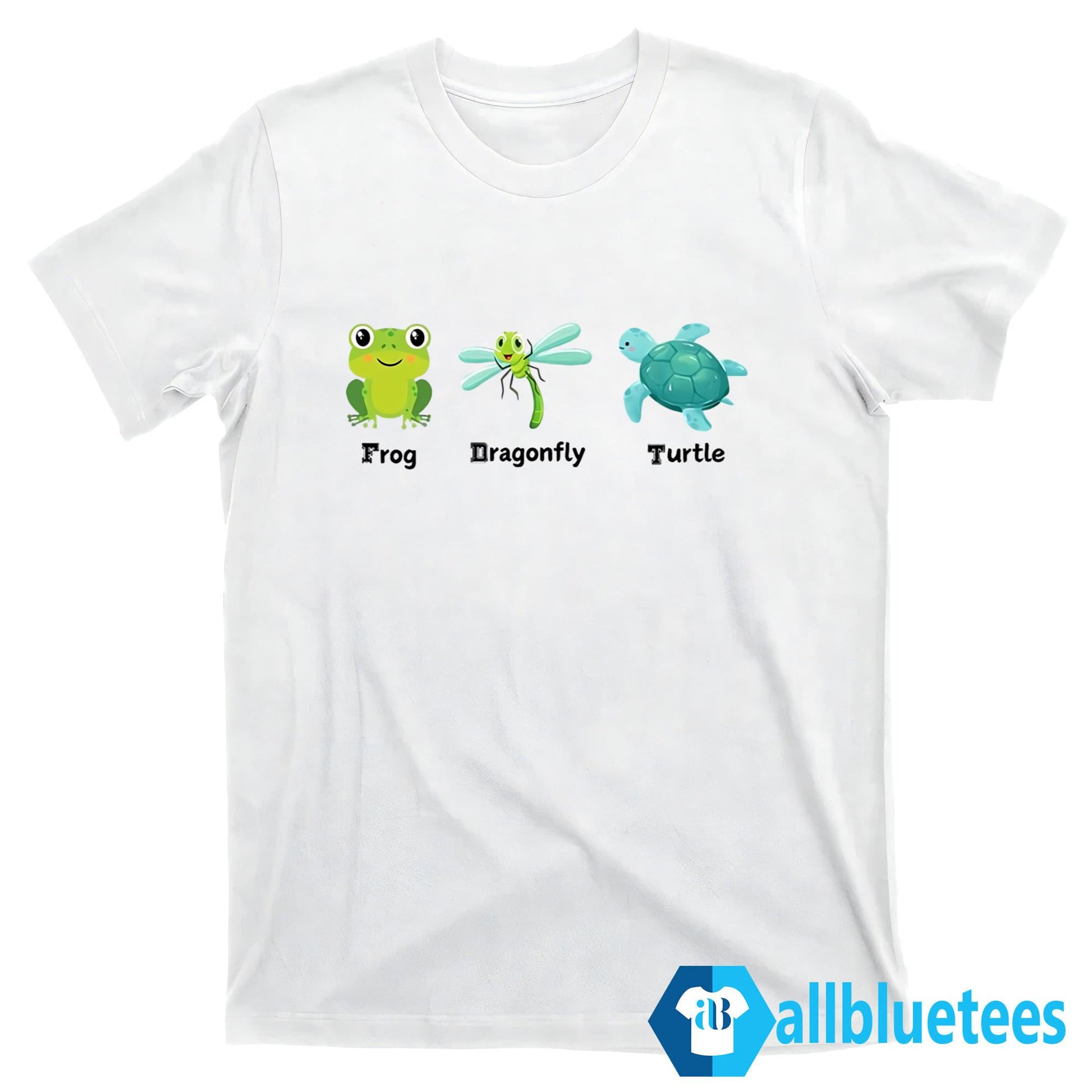 Frog Dragonfly Turtle Shirt