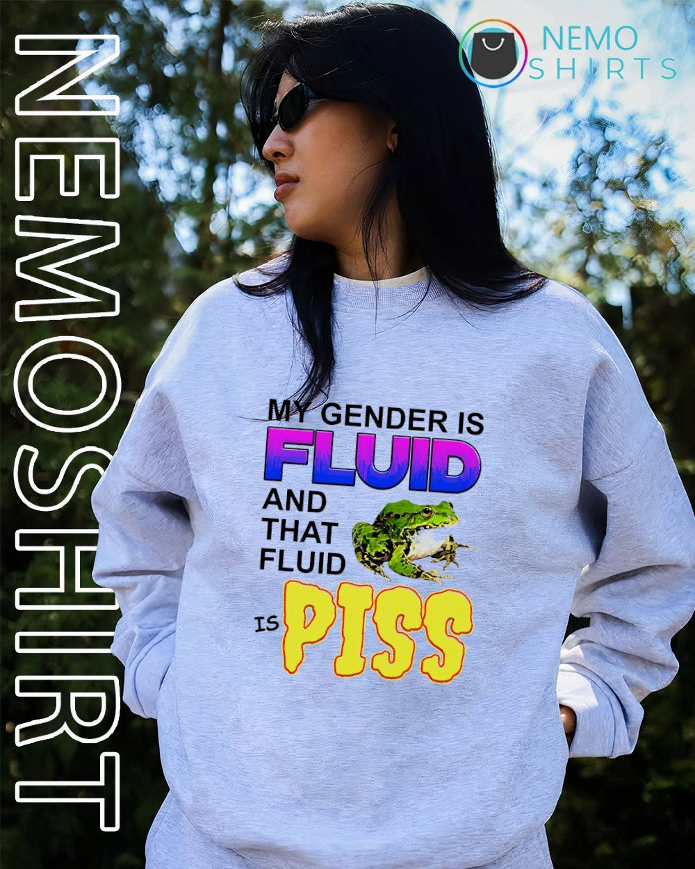 Frog my gender is fluid and that fluid is piss shirt