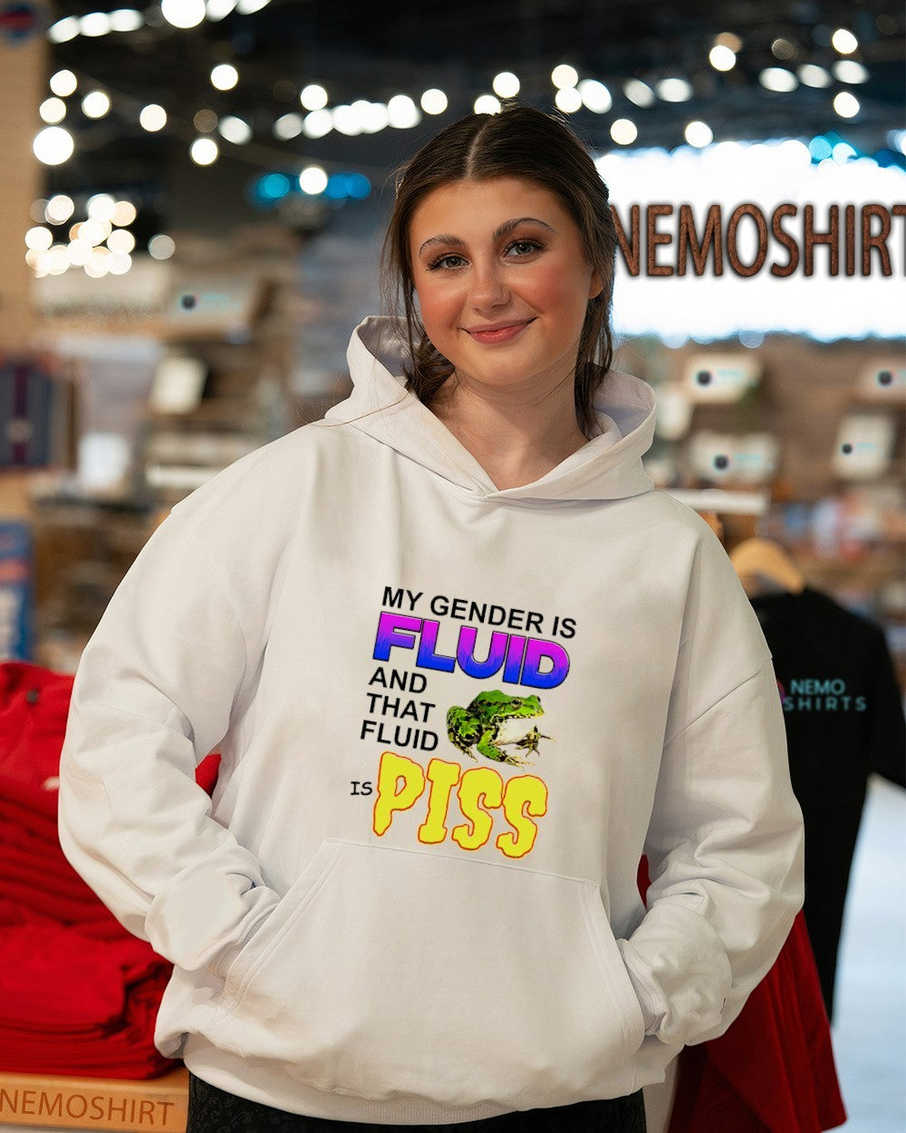 Frog my gender is fluid and that fluid is piss shirt