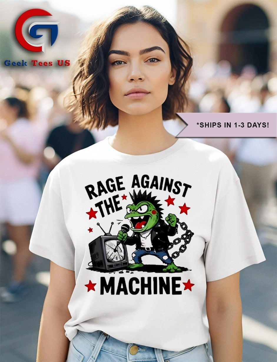 Frog rock Rage Against The Machine shirt