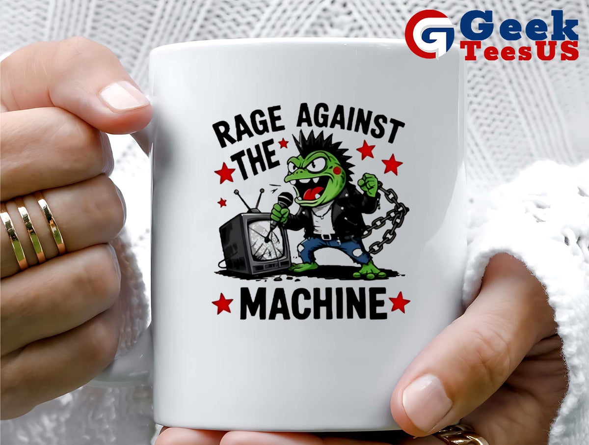 Frog rock Rage Against The Machine shirt