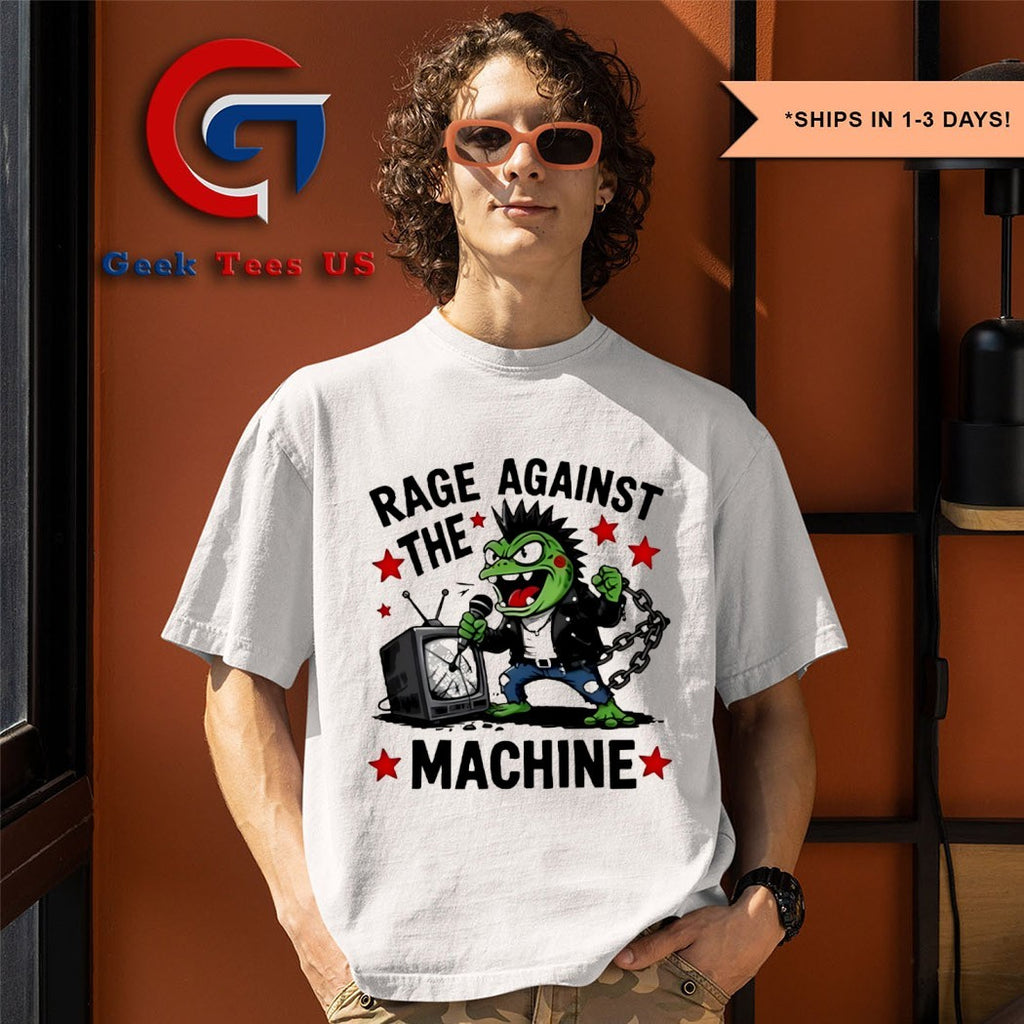 Frog rock Rage Against The Machine shirt