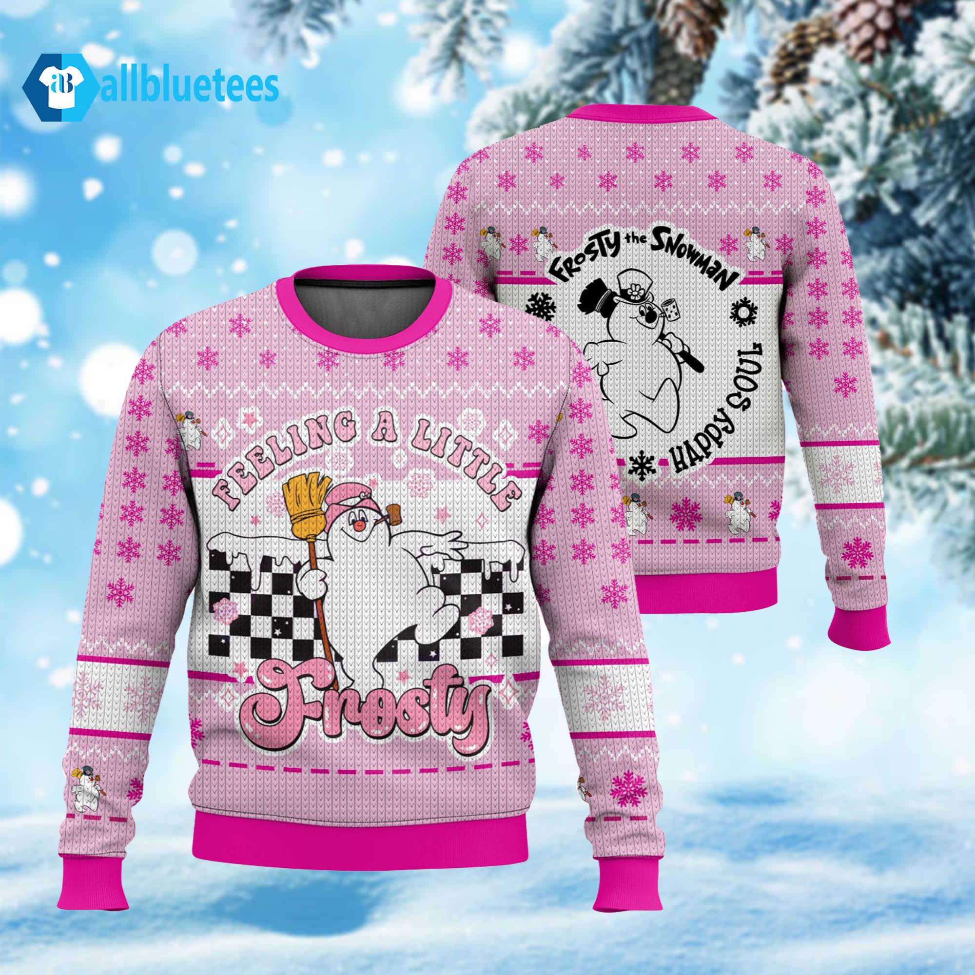 Frosty The Snowman Feeling A Little Frosty Ugly Christmas Sweater