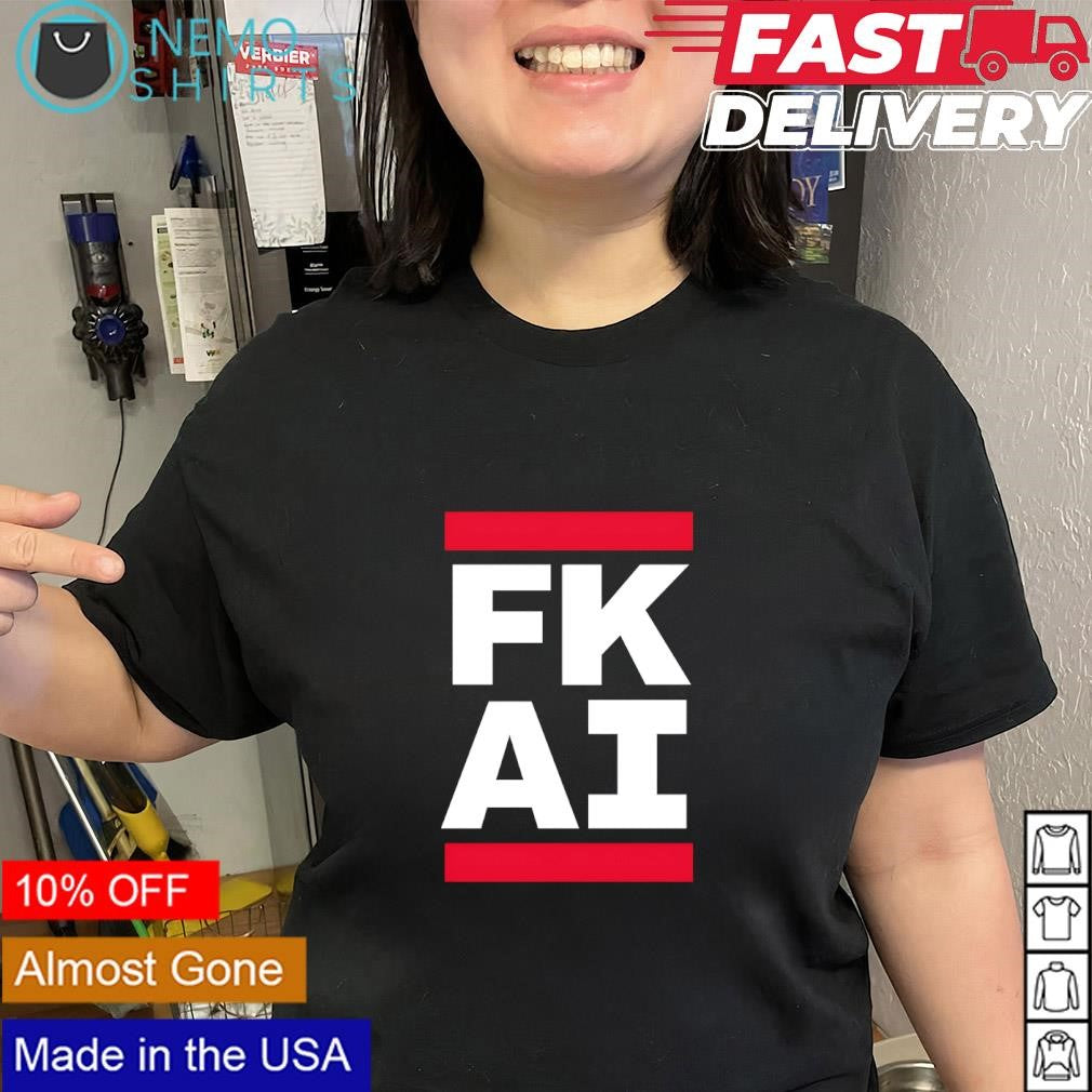 Fuck Gen AI graphic shirt