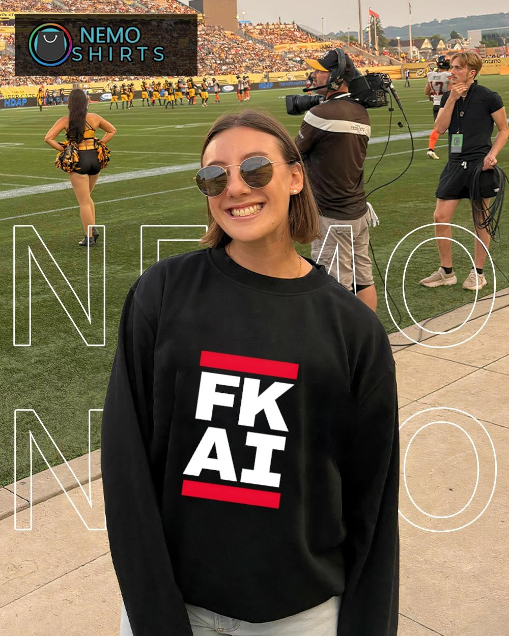 Fuck Gen AI graphic shirt