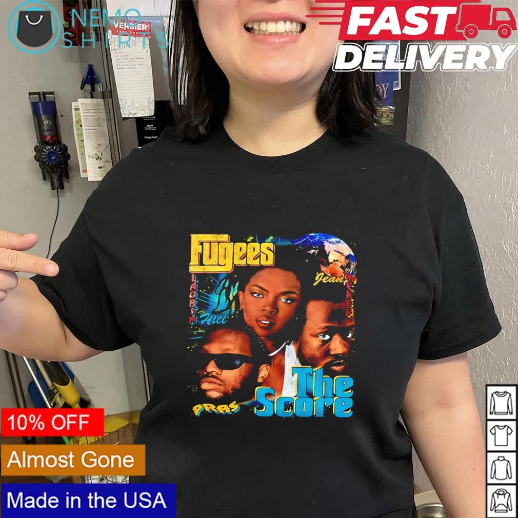 Fugees The Score era Lauryn Hill Wyclef Jean Pras shirt