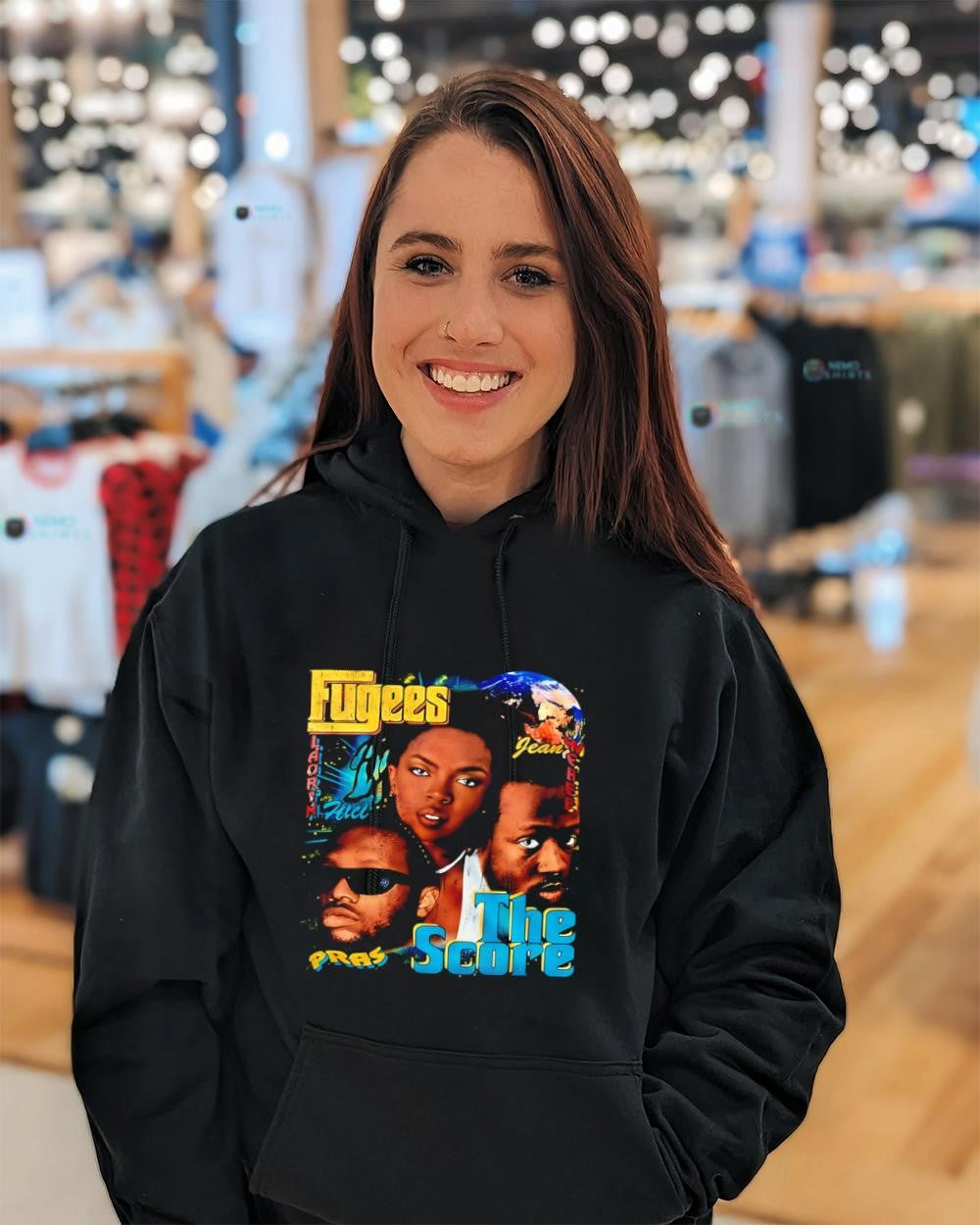 Fugees The Score era Lauryn Hill Wyclef Jean Pras shirt