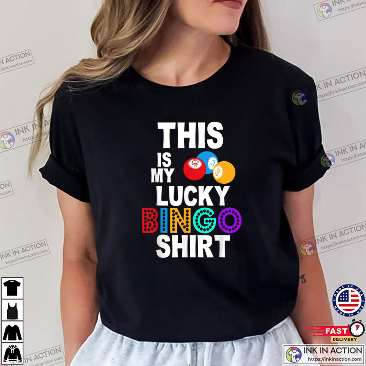 Funny Bingo Player Hobby Gambling Bingo Shirt