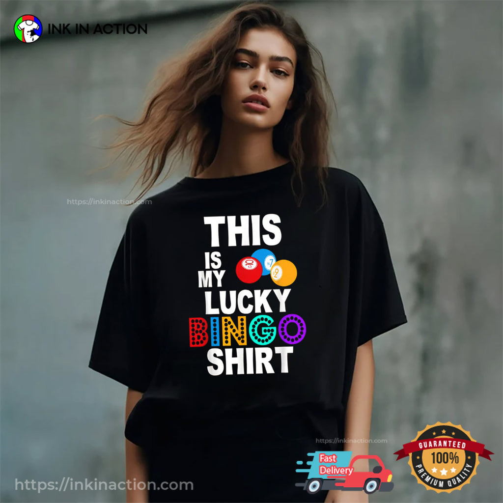 Funny Bingo Player Hobby Gambling Bingo Shirt