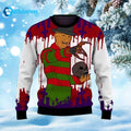 Funny Fred Krueger Halloween Sweater