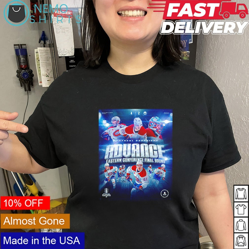 Montreal Canadiens advanced Eastern Conference Final Bound shirt