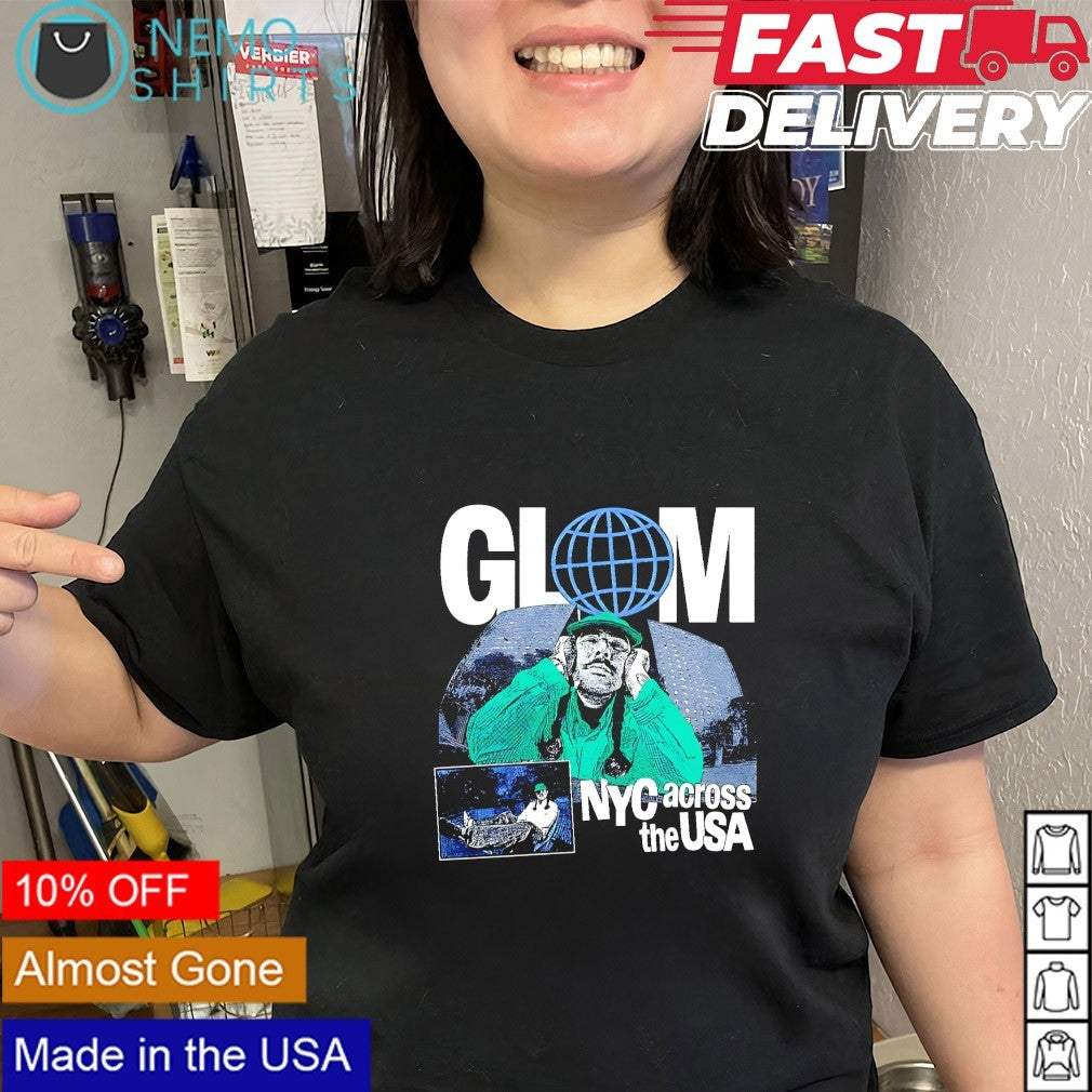 GLOM NYC Across The USA North America 2026 tour shirt