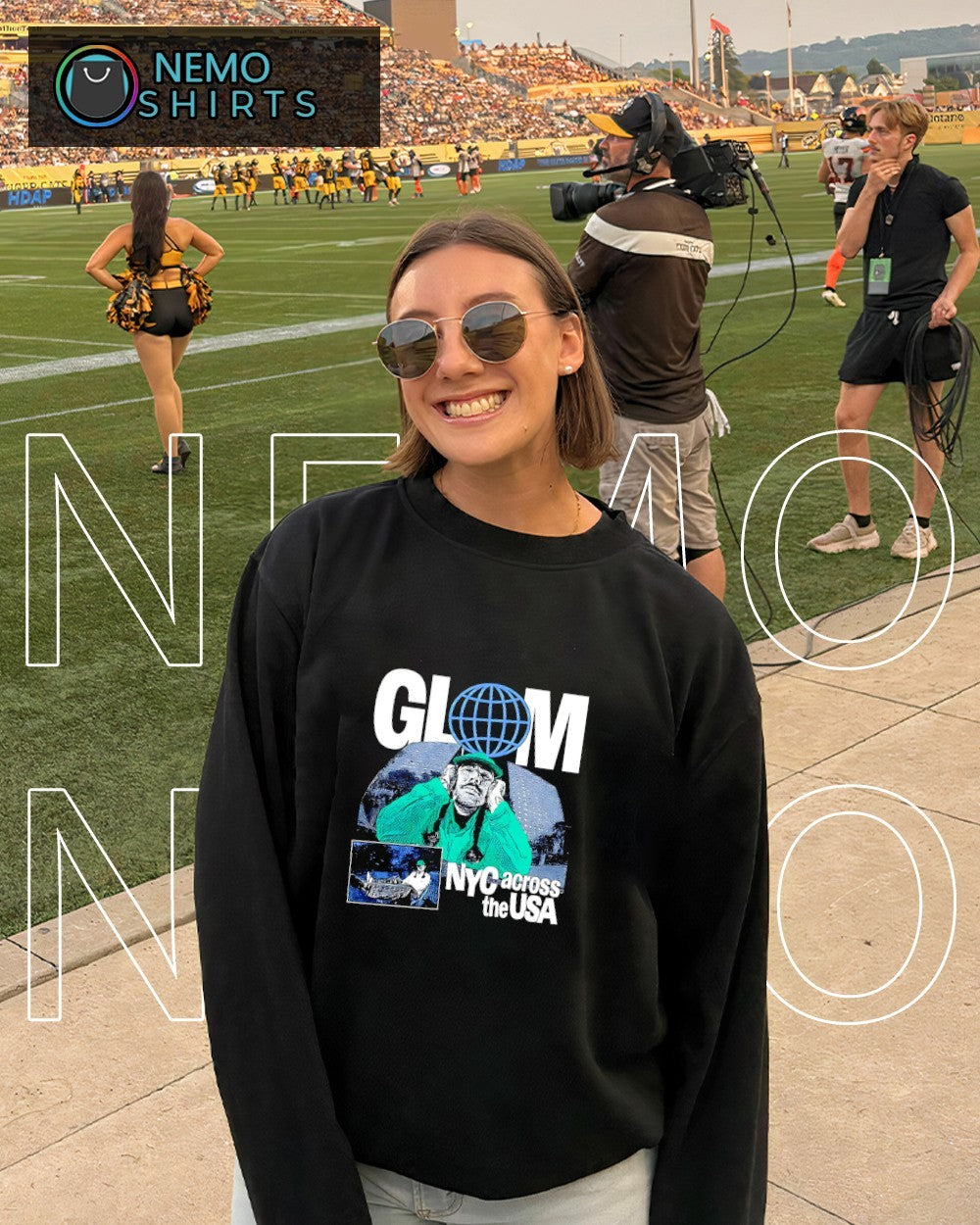 GLOM NYC Across The USA North America 2026 tour shirt