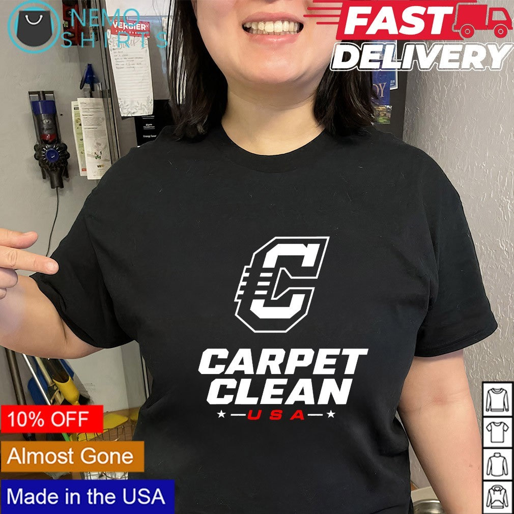 Carpet Clean USA company logo shirt