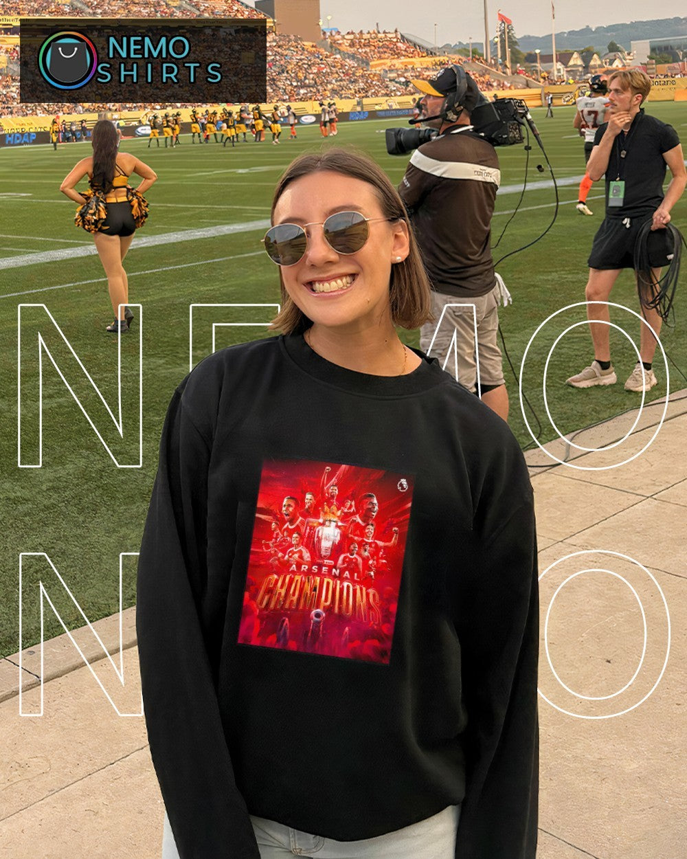 Arsenal champions 2025 2026 Premier League graphic shirt