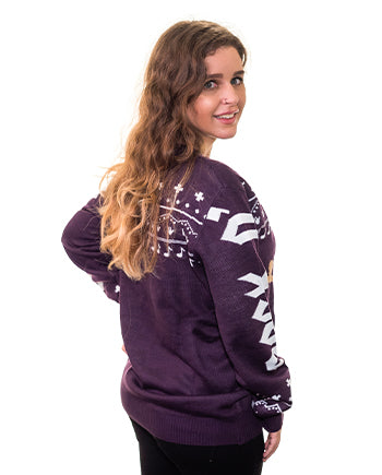 Rockin’ Rudolph Ugly Christmas Sweater Womens