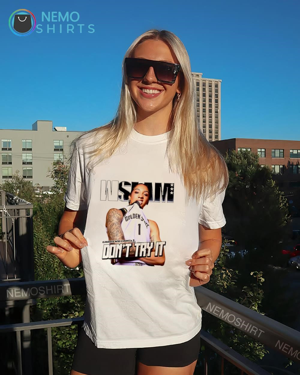 Gabby Williams Golden State Valkyries don’t try it shirt