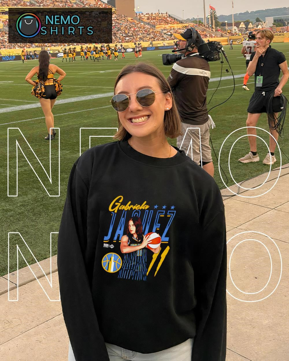Gabriela Jaquez Chicago Sky basketball player shirt