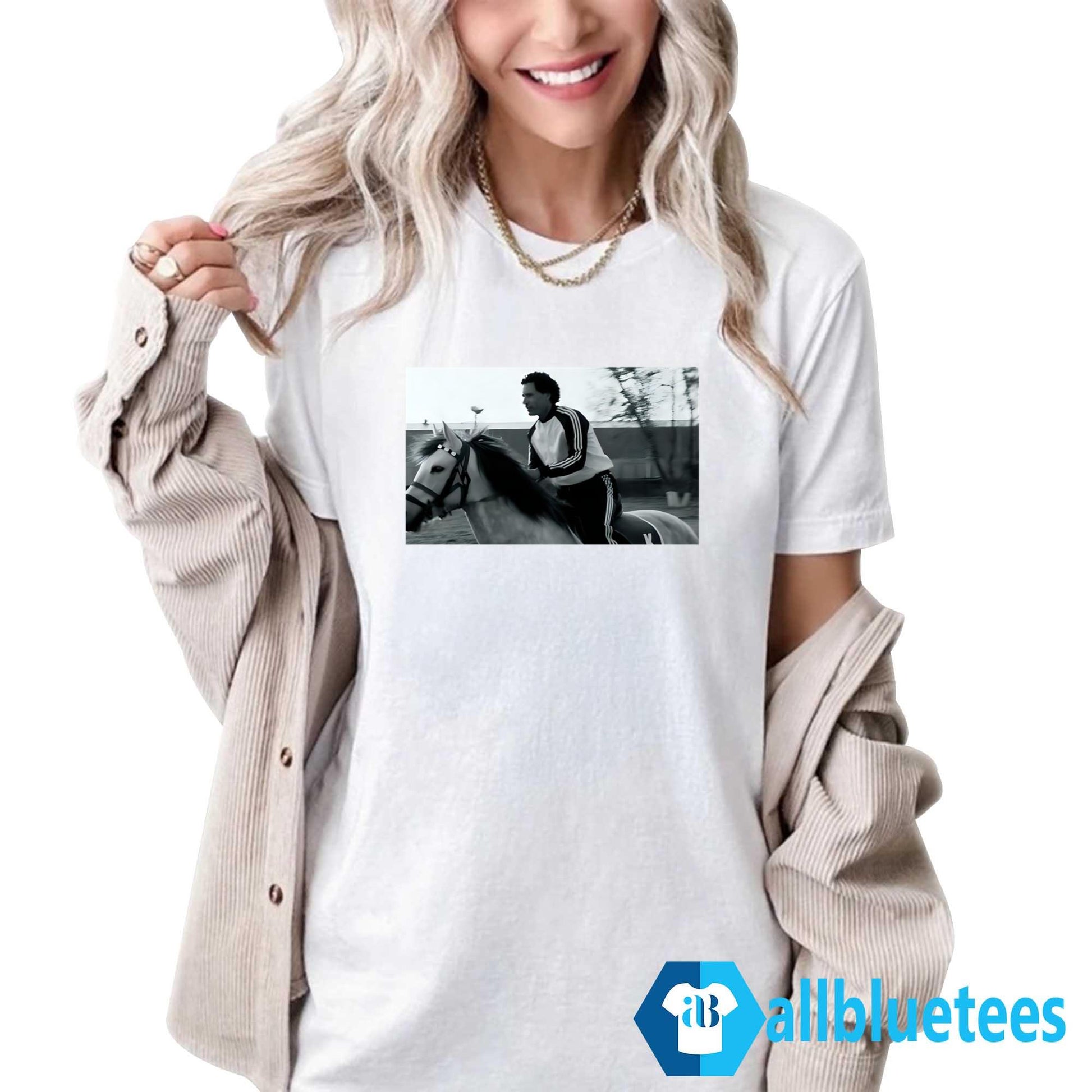 Gaddafi On A Horse Champion Shirt
