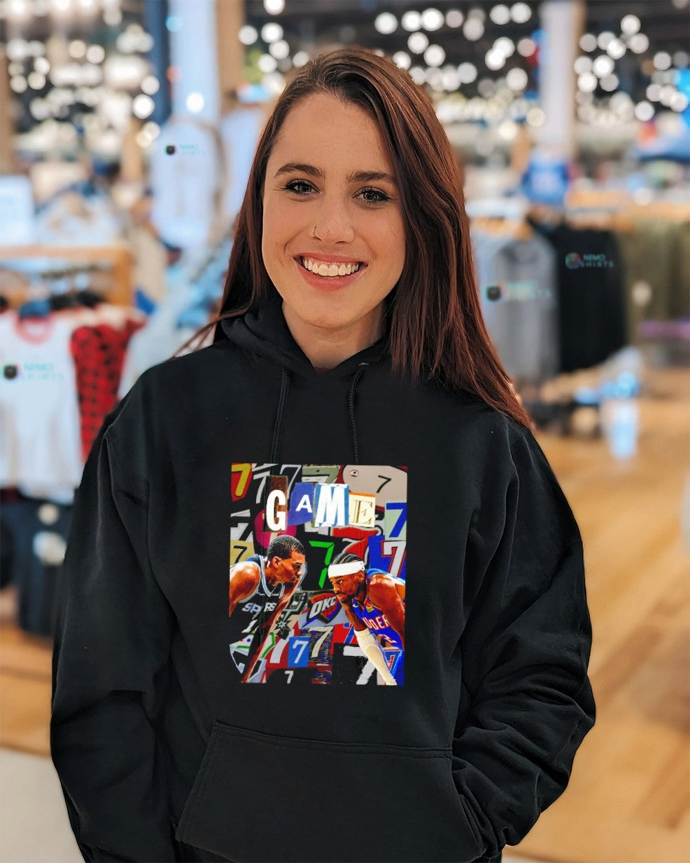 Game 7 for a trip to the NBA Finals Spurs vs OKC matchup shirt